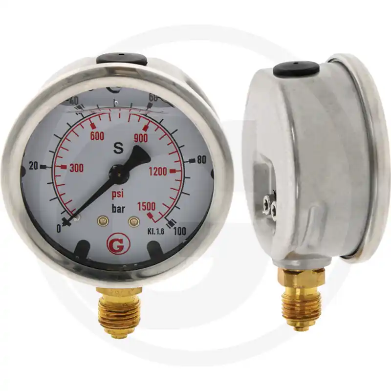 Cumpărături sigure MANOMETRU 100BAR Ø63mm - 1/4" 85050009