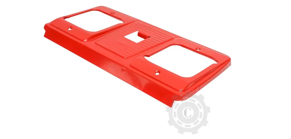 Masca fata superioara metalica pentru farurile patrate U650 Premium
