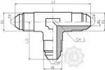 Cumpără acum ADAPTOR T UNF CU FIL.EXT.PE CON 7/16