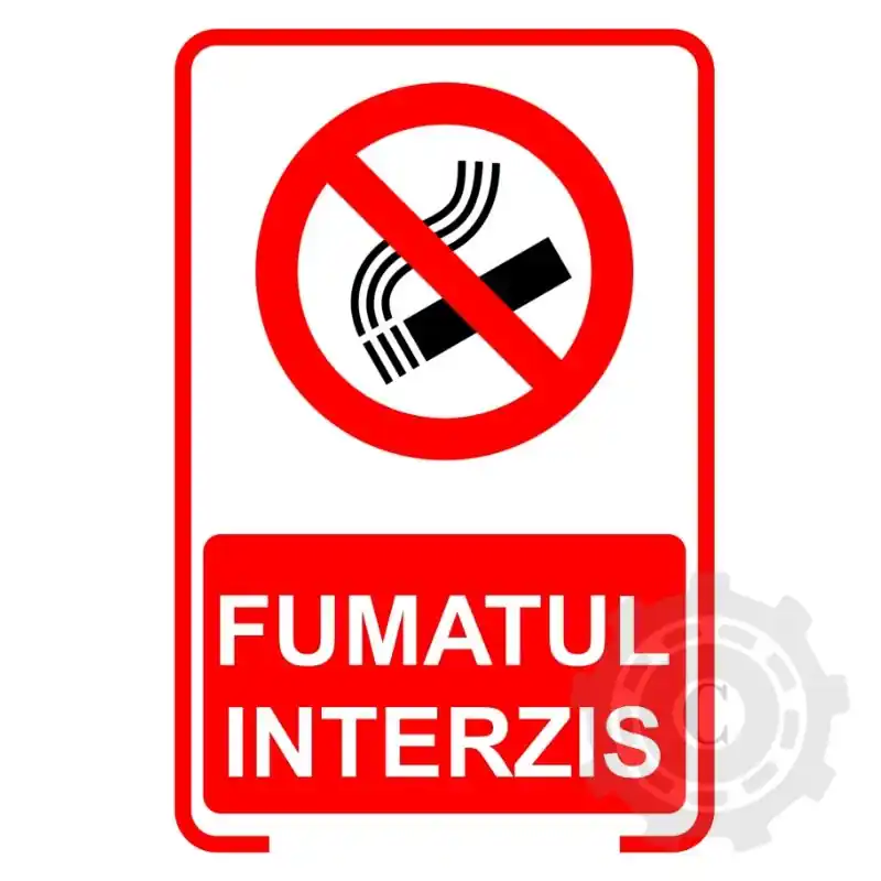 AUTOCOLANT NO SMOKING Cumpără acum