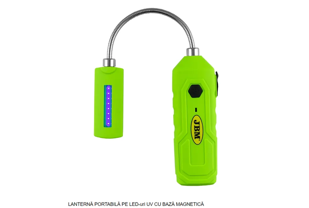 LANTERNA PORTABILA PE LED UV Transport gratuit