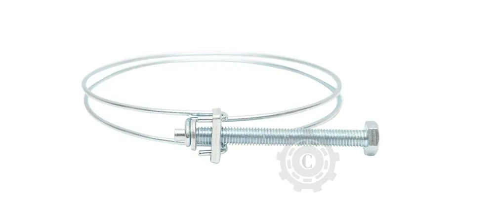 Plată securizată COLIER SARMA CU SURUB 70-75MM
