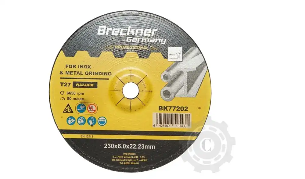 Reducere extra Disc polizat inox T27 230x6.0x22mm