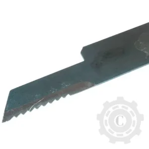 Chilipir Cuțit tocător zimțat 198x50x3mm diametru 6,5mm