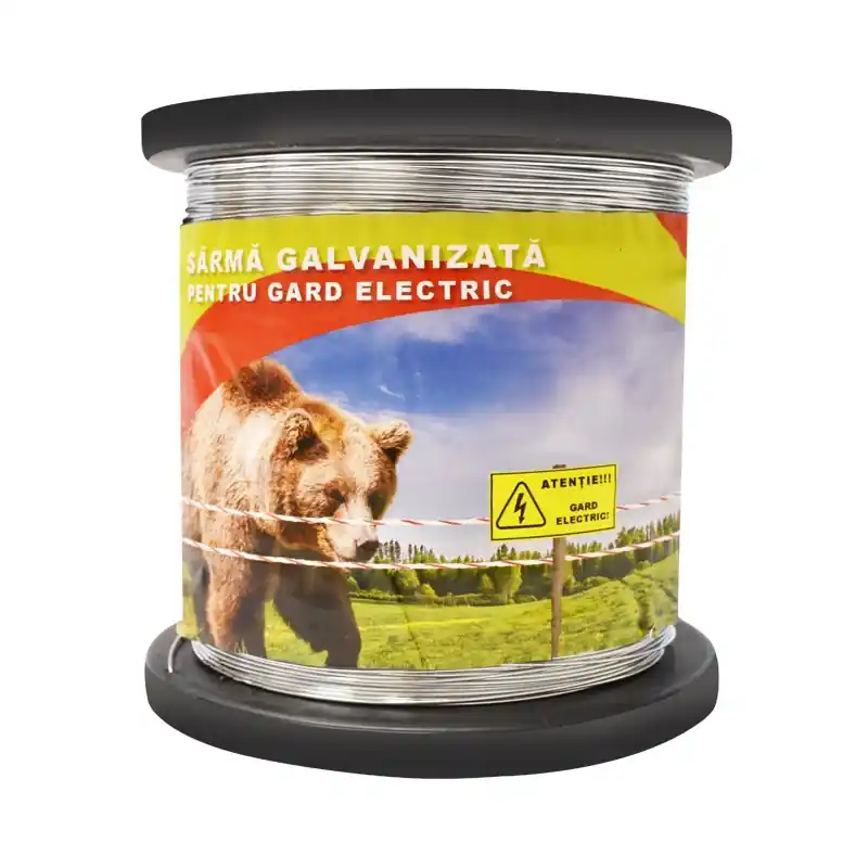 Noutate Sarma galvanizata pentru gard electric