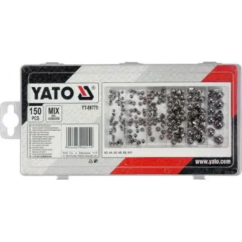 Ofertă Set 150 piulite închise YT-06775