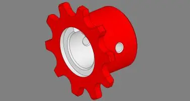 Reducere Pinion Z10 / 19.05 d25 72-0367 ZMAJ