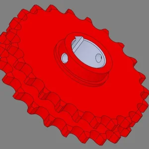 Calitate înaltă 72-0316/3 PINION DUBLU ZMAJ