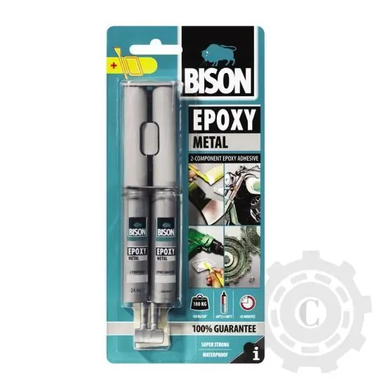 Cumpărături sigure ADEZIV METAL BISON EPOXY 2X12ML
