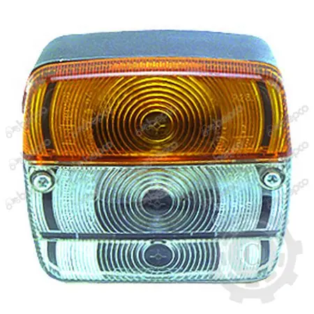 Ofertă specială 486591 LAMPA SEMNALIZARE SI POZITIE PATRATA ALB/GALBEN