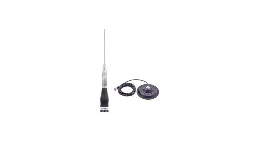 Super ofertă MEGAWAT ML100 BLACK ANTENA RADIO CB CU MAGNET 145PL