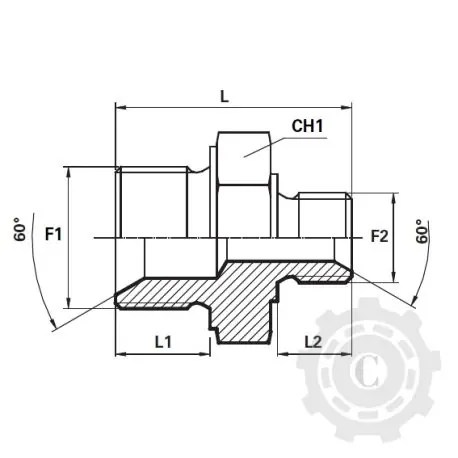 Preferatul clienților ADAPTOR DR FE M14X1.5L-M12X1.5L