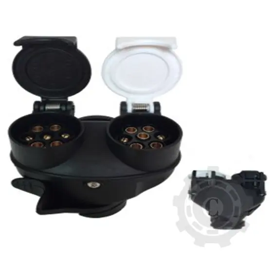 Plată securizată ADAPTOR CONECTOR REMORCA DIN PLASTIC 12034