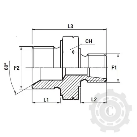 Super ofertă ADAPTOR DR FE G08 1/2"-M16X1.5
