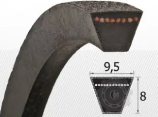 CUREA SPZ 2000 LW 9.5X2013 Reducere de preț