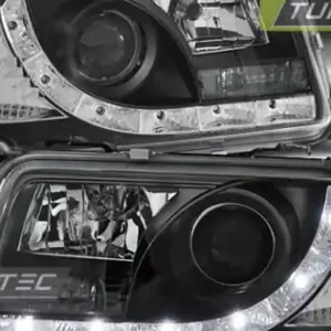 Faruri cu DRL pe fundal negru compatibil cu AUDI 80 B4 09.91-04.96 Ofertă specială