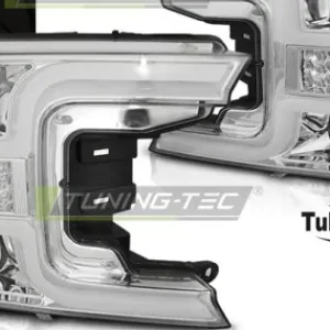 Faruri cu lumina tub crom compatibil cu FORD F150 MK13 17-20 Preț redus
