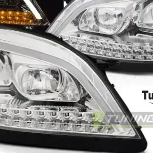 Faruri cu lumina tub crom SEQ compatibil cu MERCEDES W164 ML M-KLASA 05-07 Popular