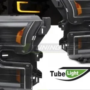 Faruri cu lumina tub DOUBLE negru compatibil cu FORD F150 MK13 14-17 Vezi acum