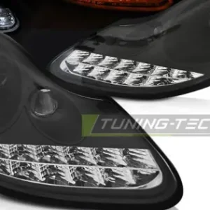 Faruri cu DRL pe fundal negru compatibil cu PORSCHE BOXSTER 96-04 /911 996 Ofertă specială