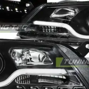 Ofertă specială Faruri cu lumina tub negru compatibil cu VW PASSAT B7 10.10-10.14