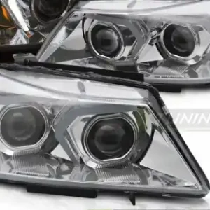 Expediere rapidă Faruri cu Xenon Led crom compatibil cu BMW E90/E91 LCI 09-11