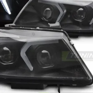 Faruri cu Xenon Led negru compatibil cu BMW E90/E91 LCI 09-11 Nu rata