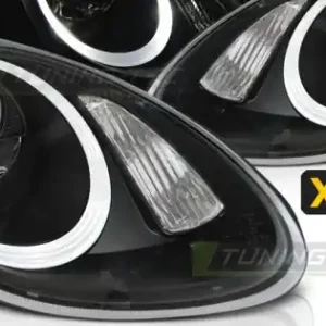 Faruri cu Xenon negru compatibil cu PORSCHE BOXSTER / CAYMAN 987 05-08 Reducere extra