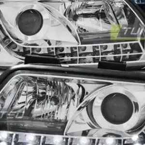 Faruri DAYLIGHT crom compatibil cu AUDI A6 05.97-05.01 Noutate