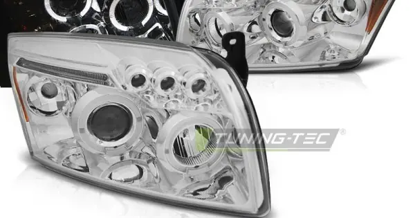 Faruri DODGE CALIBER 06-12 Angel Eyes crom Ofertă limitată