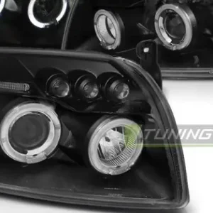 Cel mai vândut Faruri DODGE CALIBER 06-12 Angel Eyes negru