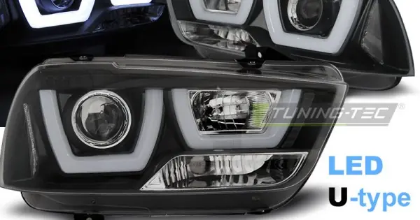 Super ofertă Faruri DODGE CHARGER LX II 11-15 cu lumina tub negru