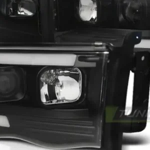 Faruri DODGE RAM 02-06 cu lumina tub negru Promoție