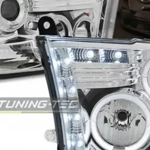 Faruri DODGE RAM 09-18 Angel Eyes crom Retur gratuit