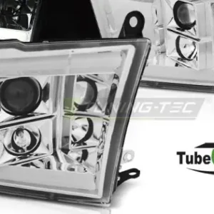 Disponibil imediat Faruri DODGE RAM 09-18 cu lumina tub crom