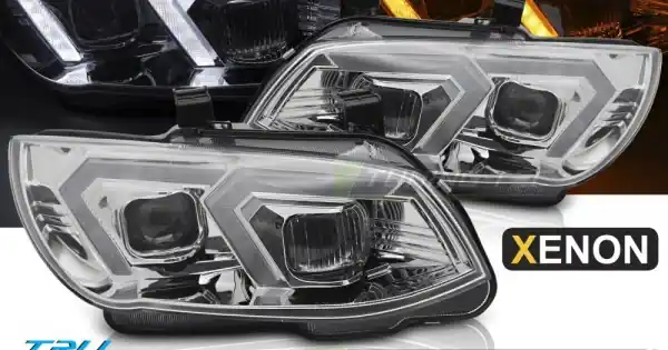 Faruri cu Xenon crom compatibil cu BMW E92/E93 LCI 10-13 Popular