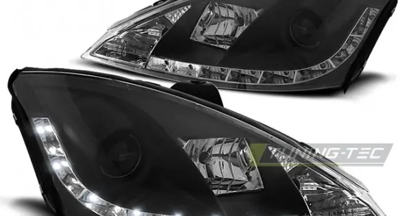 Faruri FORD FOCUS 11.01-10.04 DAYLIGHT negru Expediere rapidă