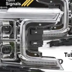 Faruri full Led crom compatibil cu FORD F150 MK13 17-20 Cumpără acum