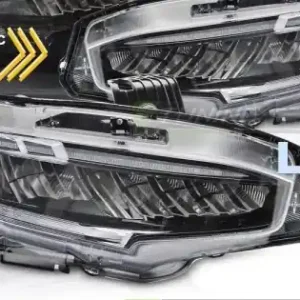 Cumpără online Faruri full Led negru compatibil cu HONDA CIVIC X 16-21