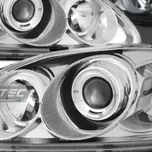 Faruri HONDA CIVIC 09.95-02.99 Angel Eyes crom Ofertă de sezon