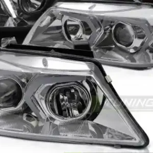 Faruri Led crom compatibil cu BMW E90/E91 05-08 Expediere rapidă