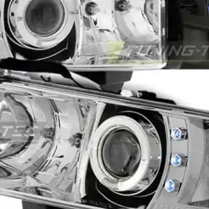 Faruri DODGE RAM 94-01 Angel Eyes crom Reducere de preț