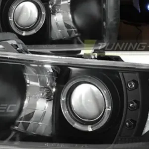 Faruri DODGE RAM 94-01 Angel Eyes negru Reducere specială