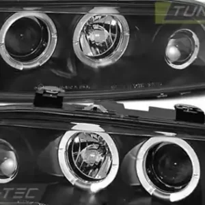 Faruri FIAT PUNTO 2 10.99-06.03 Angel Eyes negru Bestseller