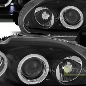 Faruri FORD ESCORT MK7 02.95-00 Angel Eyes negru Comandă acum
