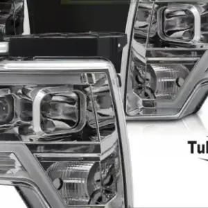 Faruri FORD F150 MK12 08-14 cu lumina tub crom Plată sigură