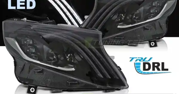 Preț mic Faruri Led negru compatibil cu MERCEDES VITO W447 14-23