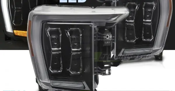 Faruri Led negru DRL compatibil cu FORD F150 MK14 20-23 Reducere