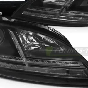 Faruri Led negru SEQ compatibil cu AUDI TT 06-10 8J Cel mai vândut