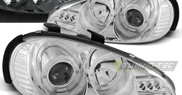 Ieftin Faruri MAZDA MX3 91-98 Angel Eyes crom